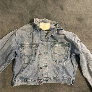 Vintage Classic Blue Denim Jacket